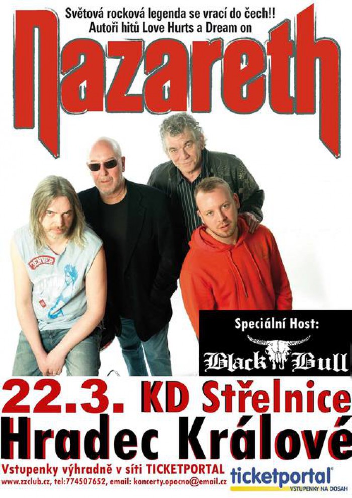 22.03.2014 - Nazareth (UK) a Black Bull