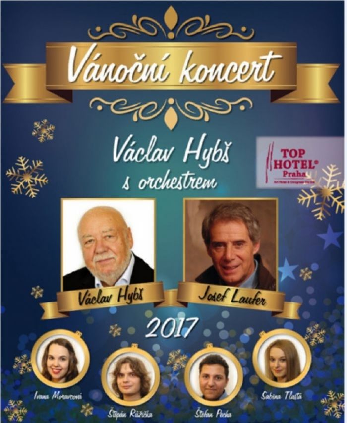 03.12.2017 - Tradiční vánoční koncert VÁCLAVA HYBŠE  / Třebíč