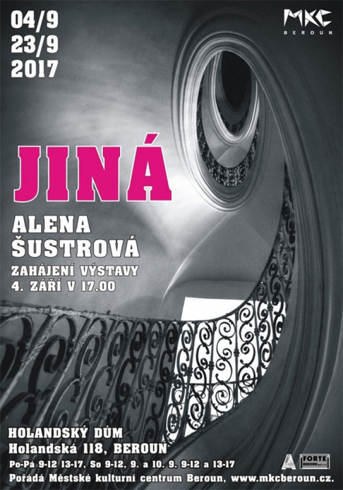 04.09.2017 - Alena Šustrová: JINÁ - Výstava / Beroun