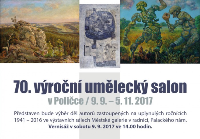 09.09.2017 - 70. výroční umělecký salon v Poličce 2017 