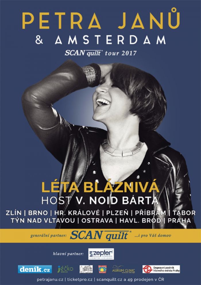 22.10.2017 - PETRA JANŮ s kapelou Amsterdam - Plzeň