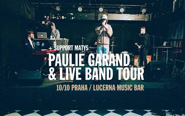 10.10.2017 - Paulie Garand & Live Band Tour - Praha
