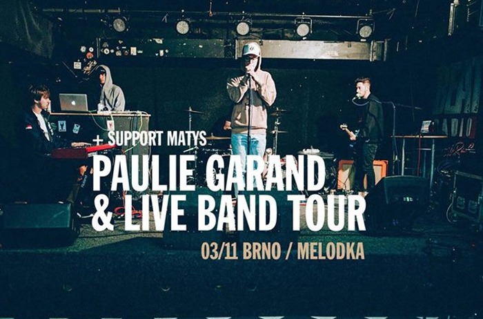 03.11.2017 - Paulie Garand & Live Band Tour - Brno