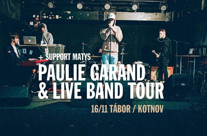 16.11.2017 - Paulie Garand & Live Band Tour - Tábor