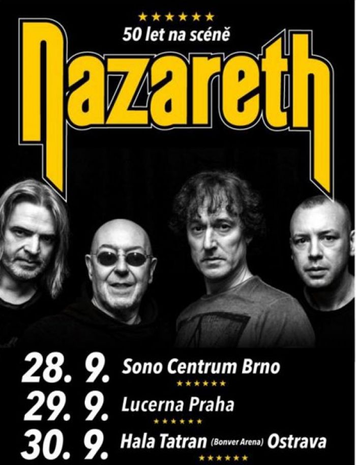 28.09.2017 - NAZARETH - Koncert / Brno