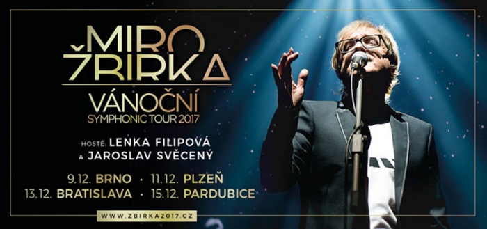 15.12.2017 - MIRO ŽBIRKA - Vánoční Symphonic Tour 2017 / Pardubice