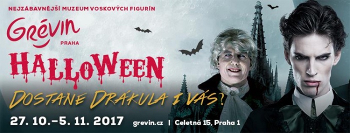 27.10.2017 - Halloween a hrabě Drákula v muzeu Grévin - Praha