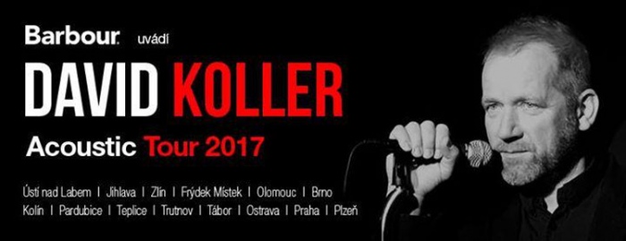 24.10.2017 - David Koller: Acoustic Tour 2017 - Ústí nad Labem