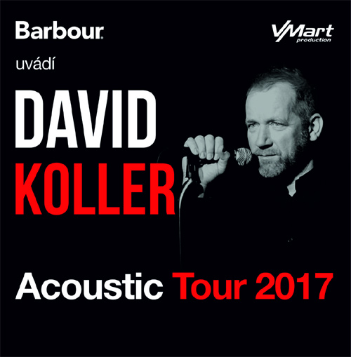 26.11.2017 - David Koller: Acoustic Tour 2017 - Pardubice