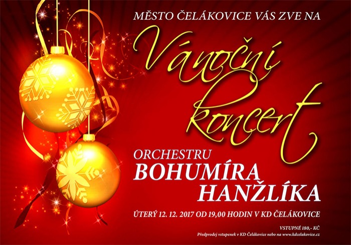 12.12.2017 - Vánoční koncert města Čelákovic