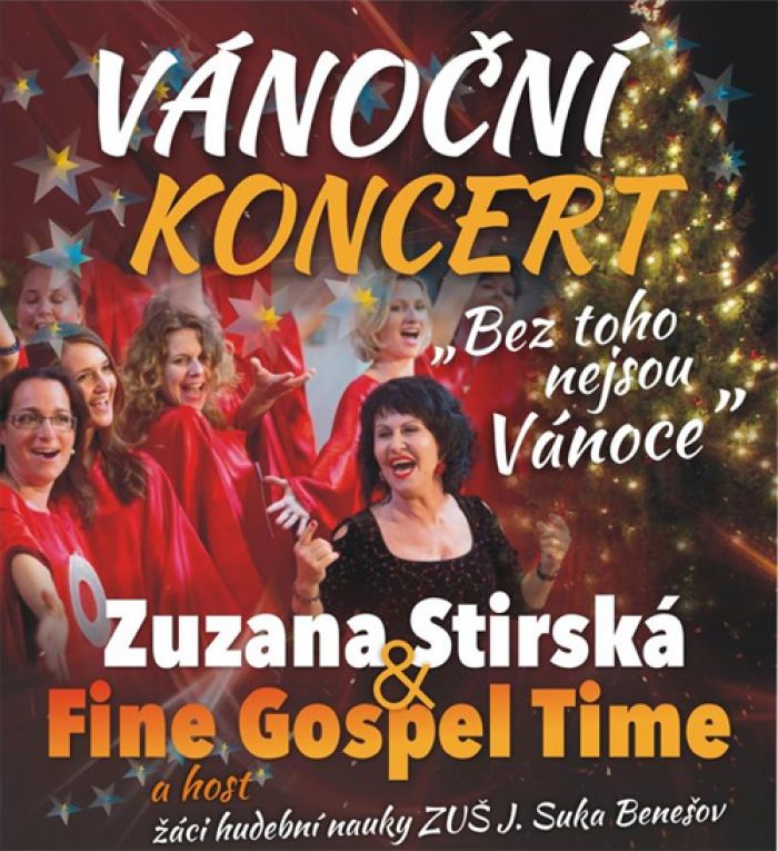 03.12.2017 - Zuzana Stirská & Fine Gospel Time  /  Benešov