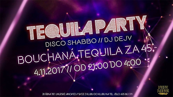04.11.2017 - Tequila Party - Uhlířské Janovice