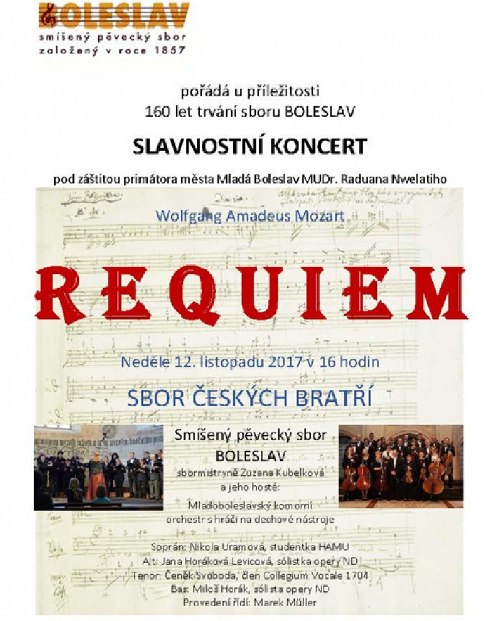 12.11.2017 - Requiem - Koncert / Mladá Boleslav