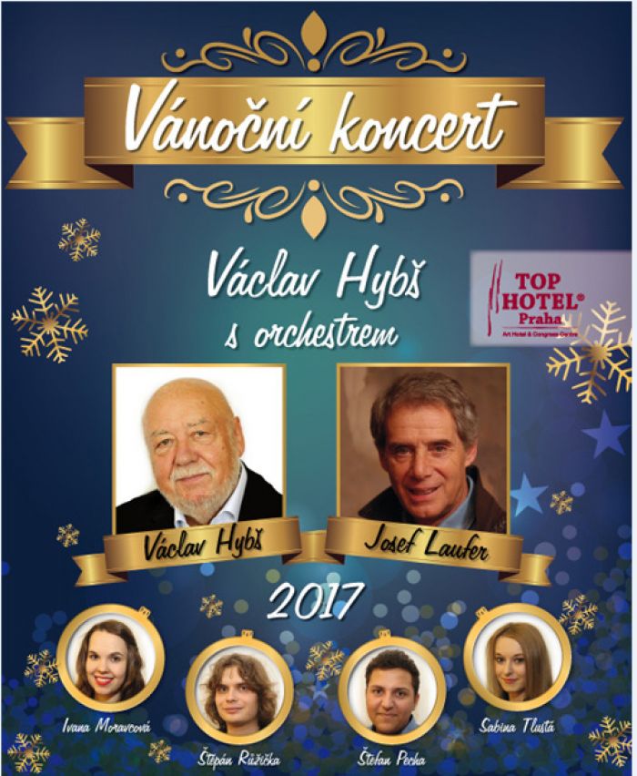 12.12.2017 - Vánoční koncert Václava Hybše - Rychnov nad Kněžnou