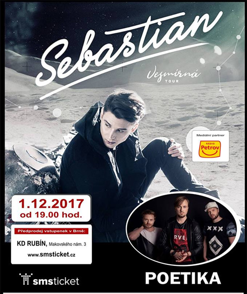 01.12.2017 - Sebastian - Vesmírná Tour 2017 + Poetika / Brno