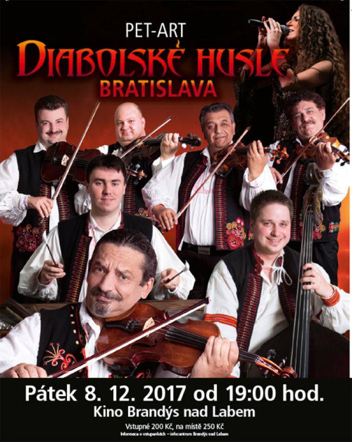 08.12.2017 - Diabolské husle - Koncert / Brandýs nad Labem