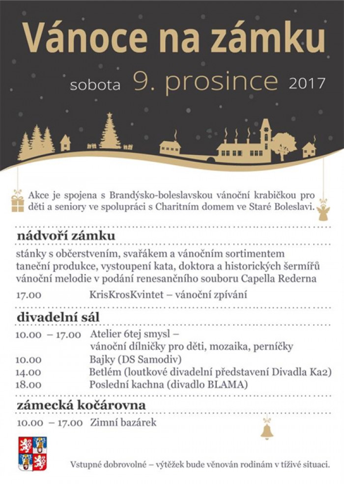 09.12.2017 - Vánoce na zámku - Brandýs nad Labem