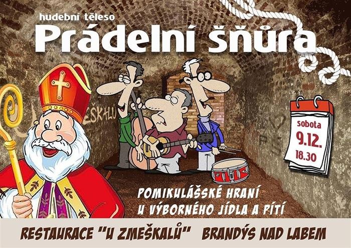 09.12.2017 - Prádelní šňůra - Koncert / Brandýs nad Labem