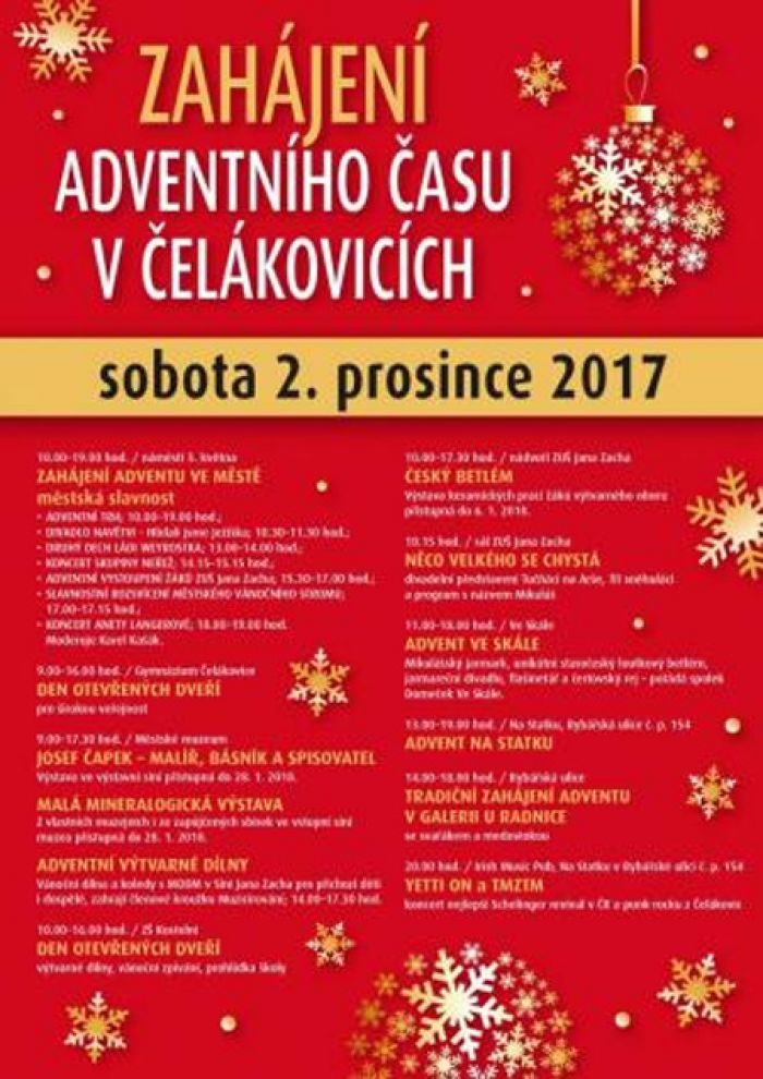 02.12.2017 - ZAHÁJENÍ ADVENTU  - Čelákovice