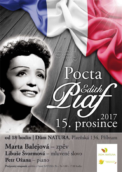 15.12.2017 - POCTA EDITH PIAF - Příbram