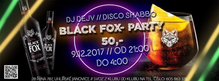 09.12.2017 - Black Fox párty - Uhlířské Janovice