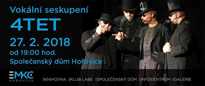 27.02.2018 - 4TET - Koncert / Hořovice