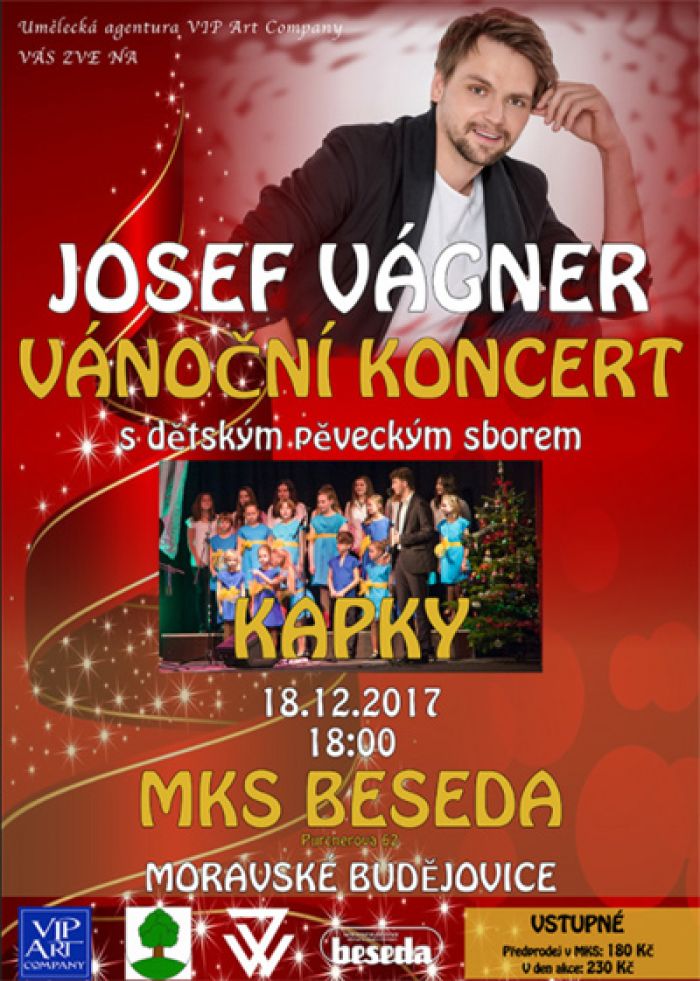 18.12.2017 - Josef Vágner - Koncert /  Moravské Budějovice
