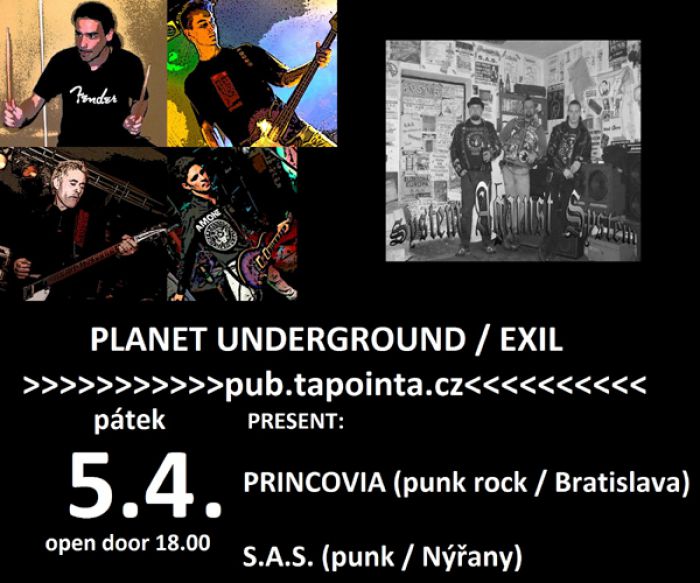 05.04.2014 - GANG + Princovia tour 2014  v EXILU