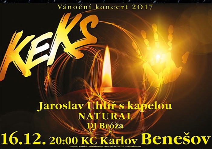 16.12.2017 - Keks - vánoční koncert / Benešov