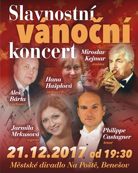 21.12.2017 - Vánoční koncert - Benešov