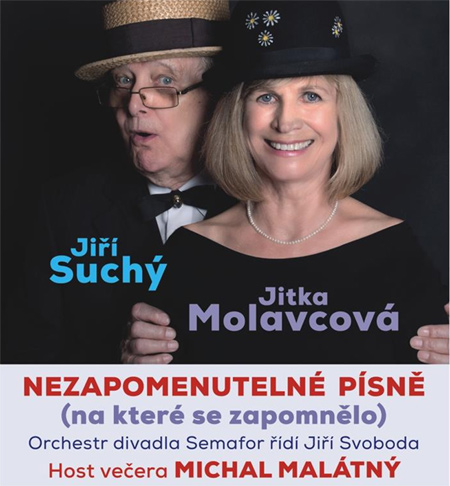 19.04.2018 - Jiří Suchý & Jitka Molavcová - NEZAPOMENUTELNÉ PÍSNĚ / Benešov