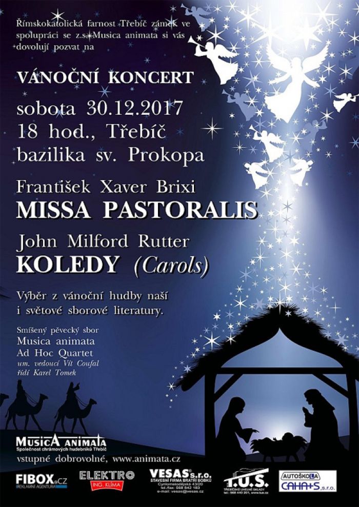 30.12.2017 - Vánoční koncert - Třebíč