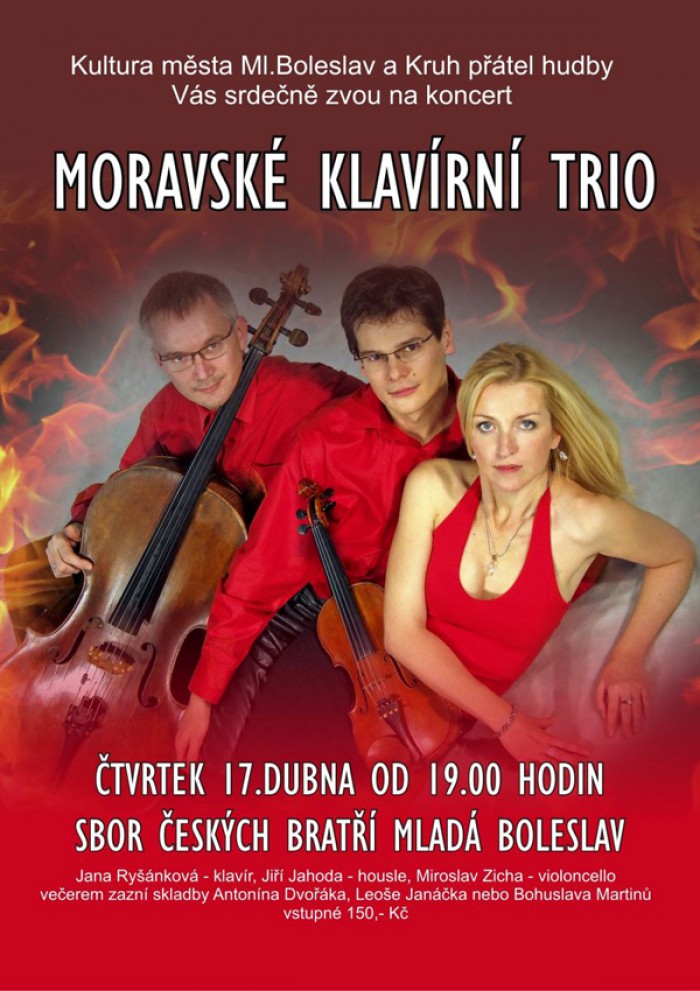 17.04.2014 - Moravské klavírní trio 