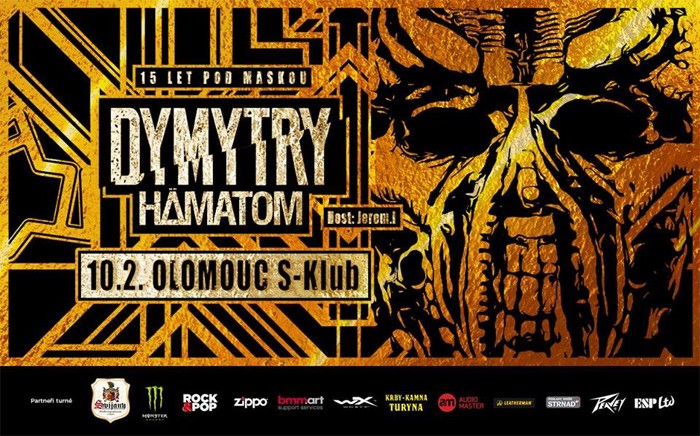 10.02.2018 - Dymytry: Tour 2018 - 15 let pod maskou / Olomouc