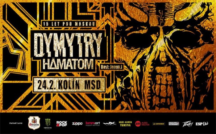 24.02.2018 - Dymytry: Tour 2018 - 15 let pod maskou / Kolín
