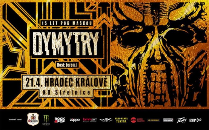 21.04.2018 - Dymytry: Tour 2018 - 15 let pod maskou / Hradec Králové
