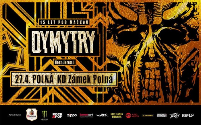 27.04.2018 - Dymytry: Tour 2018 - 15 let pod maskou / Polná u Jihlavy