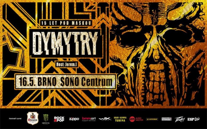 16.05.2018 - Dymytry: Tour 2018 - 15 let pod maskou / Brno