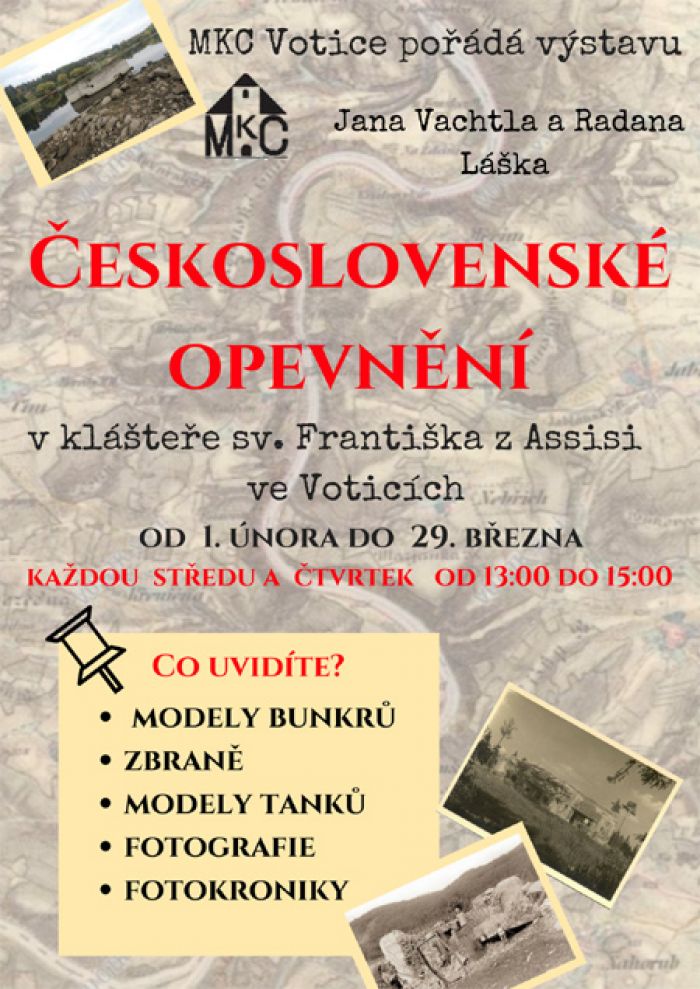 01.02.2018 - Výstava Československé opevnění - Votice