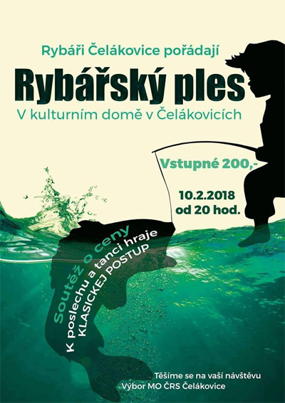 10.02.2018 - Rybářský PLES 2018 - Čelákovice