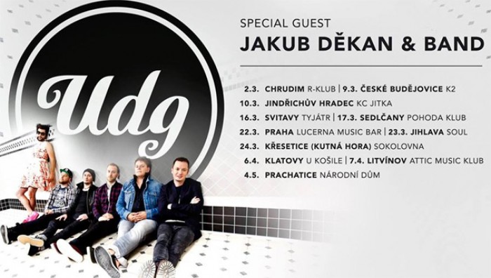 09.03.2018 - UDG + Jakub Děkan & Band - České Budějovice