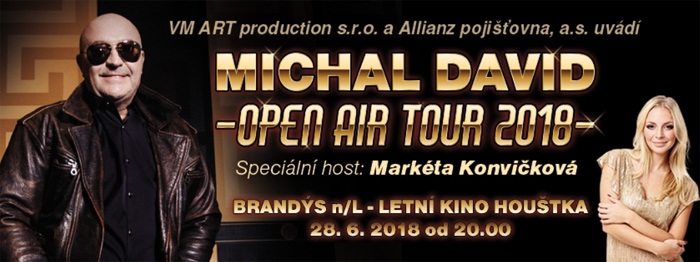 28.06.2018 - Michal David: OPEN AIR TOUR 2018 - Stará Boleslav