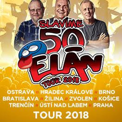 20.10.2018 - ELÁN 50 LET TOUR 2018 - Brno