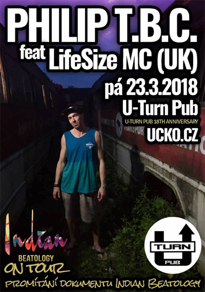 23.03.2018 - Philip TBC feat LifeSize MC (UK) - Mladá Boleslav