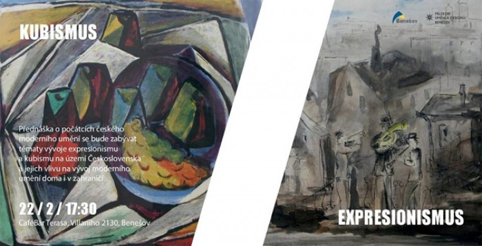 22.02.2018 - Art Cafe - Kubismus a expresionismus / Benešov