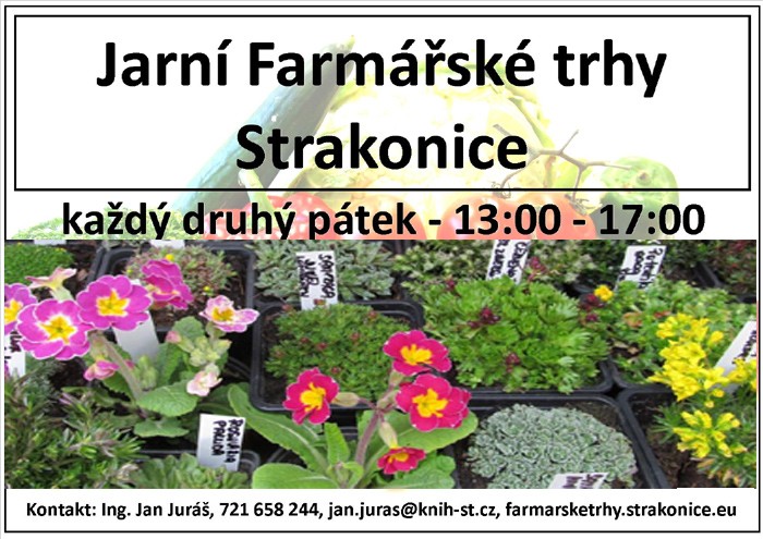04.05.2018 - Jarní farmářské trhy 2018 - Strakonice