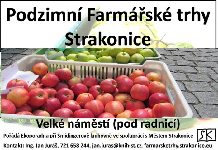 19.10.2018 - Podzimní farmářské trhy 2018 - Strakonice