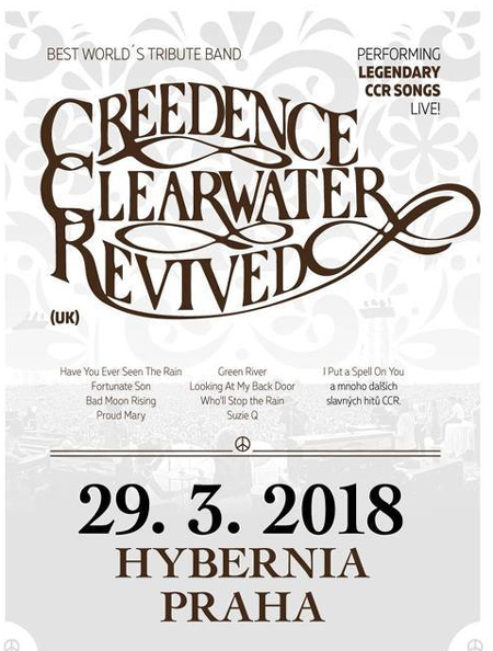 29.03.2018 - Creedence Clearwater Revived /UK/ v Praze