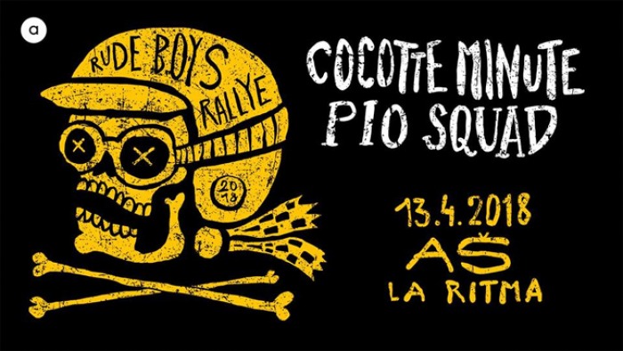 13.04.2018 - Cocotte Minute + Pio Squad - Koncert / Aš