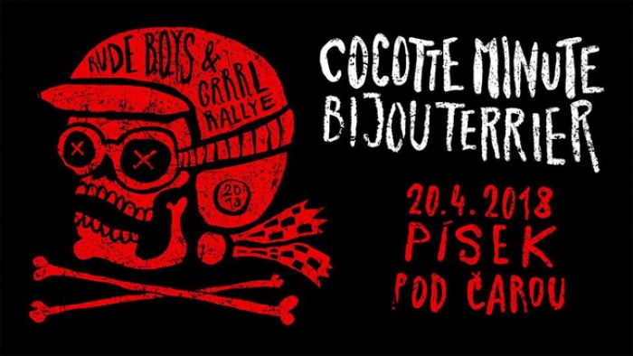 20.04.2018 - Cocotte Minute + Bijouterrier - Koncert / Písek